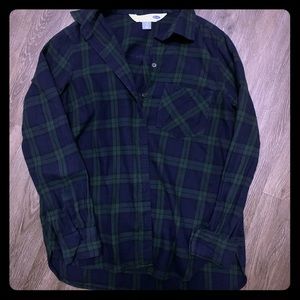 Button down flannel